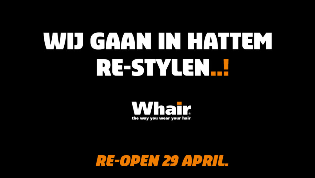 Whair Kappers in Hattem krijgt een metamorfose.