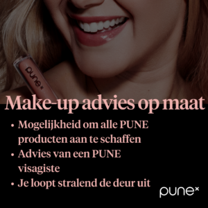 Make-up advies op maat van een PUNE visagiste bij Whair Kappers Hattem en Zwolle